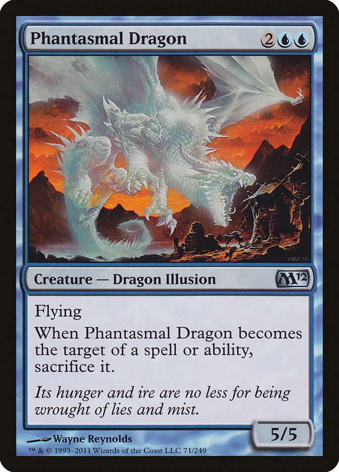 Phantasmal Dragon [Magic 2012] | Game Master's Emporium (The New GME)