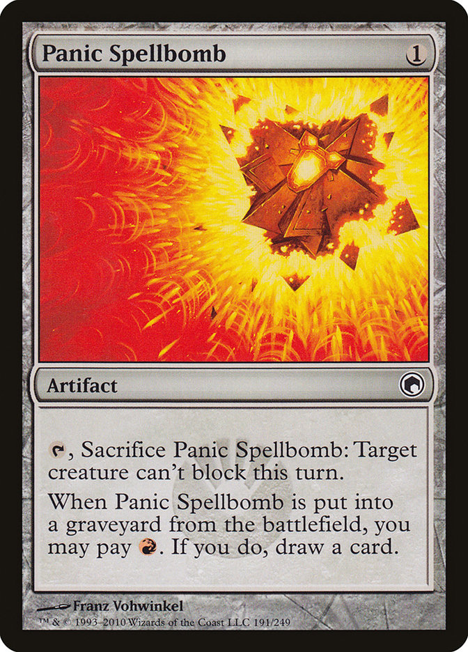 Panic Spellbomb [Scars of Mirrodin] | Game Master's Emporium (The New GME)