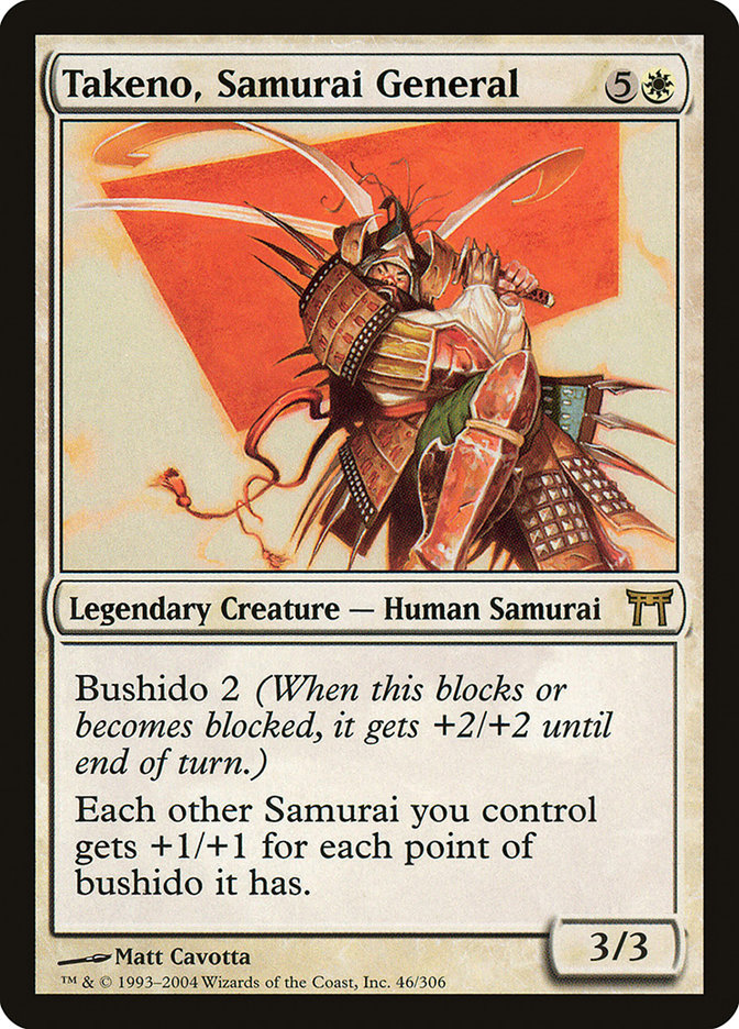 Takeno, Samurai General [Champions of Kamigawa] | Game Master's Emporium (The New GME)