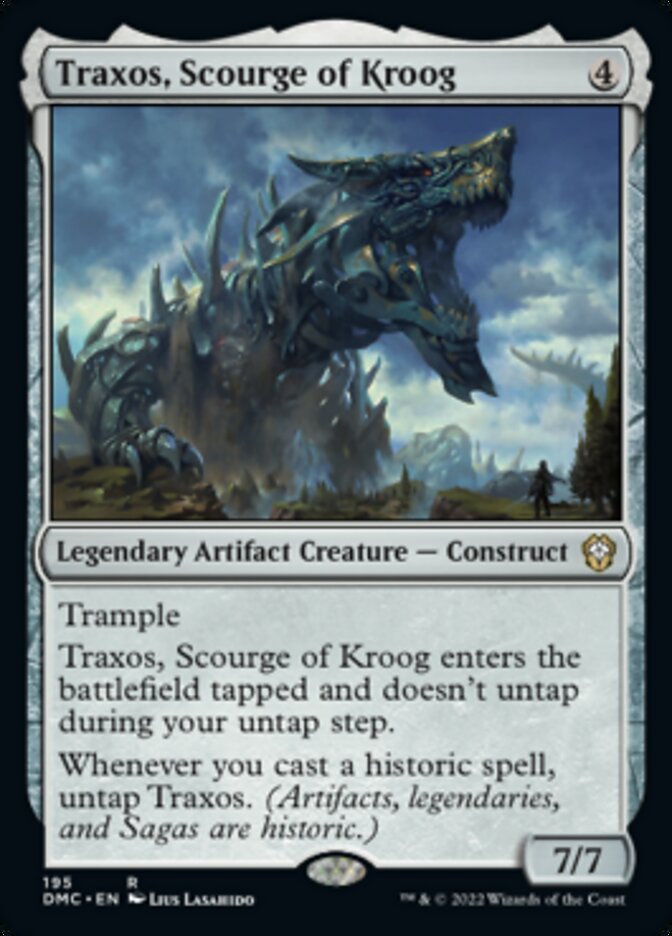 Traxos, Scourge of Kroog [Dominaria United Commander] | Game Master's Emporium (The New GME)