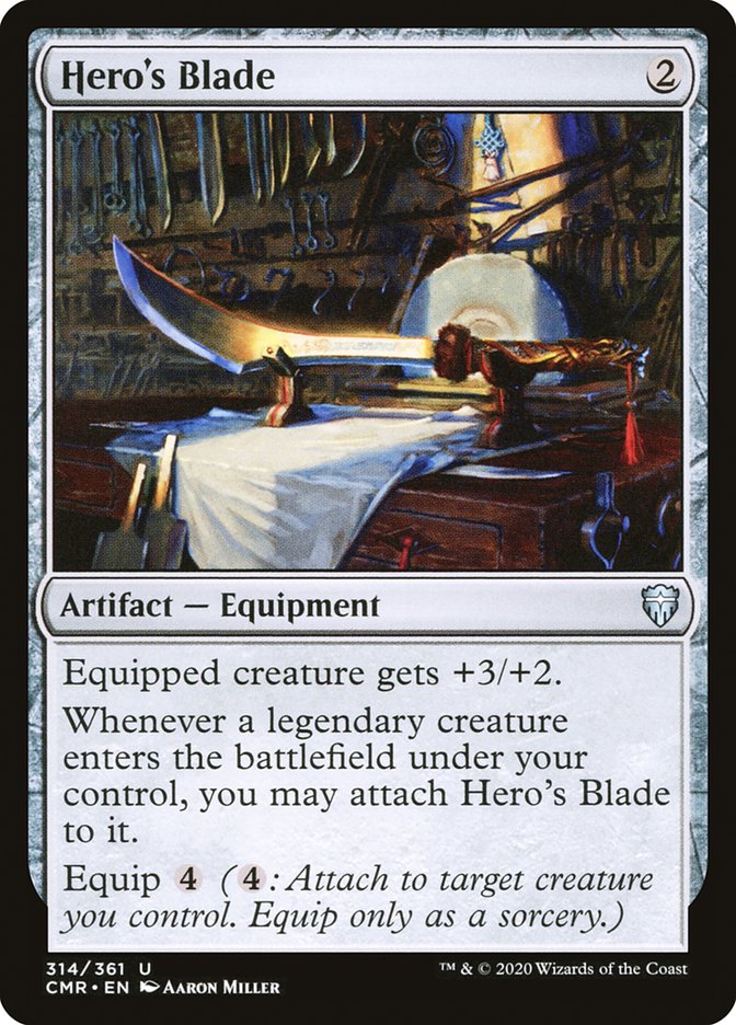 Hero's Blade (314) [Commander Legends] | Game Master's Emporium (The New GME)