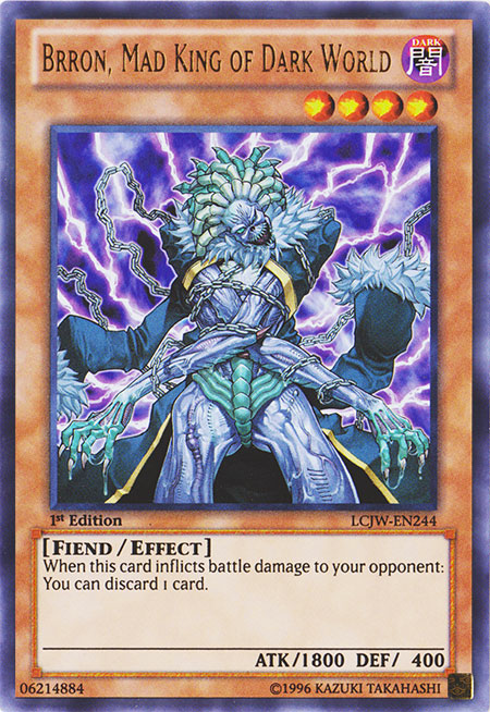 Brron, Mad King of Dark World [LCJW-EN244] Ultra Rare | Game Master's Emporium (The New GME)
