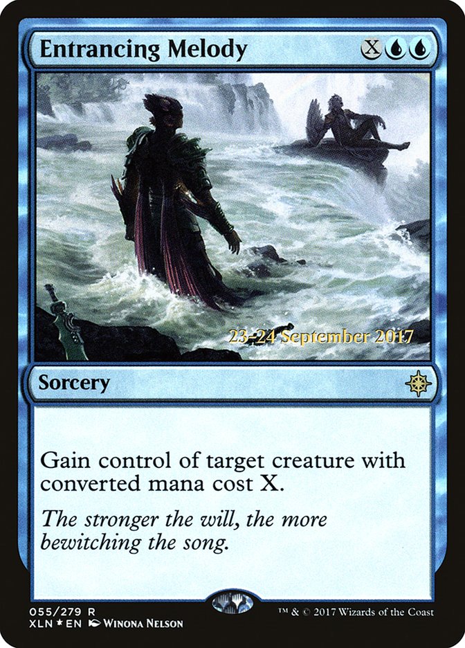 Entrancing Melody [Ixalan Prerelease Promos] | Game Master's Emporium (The New GME)