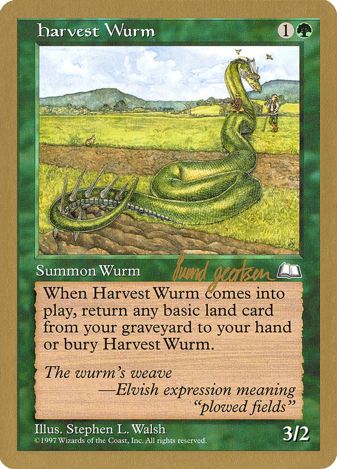 Harvest Wurm (Svend Geertsen) [World Championship Decks 1997] | Game Master's Emporium (The New GME)