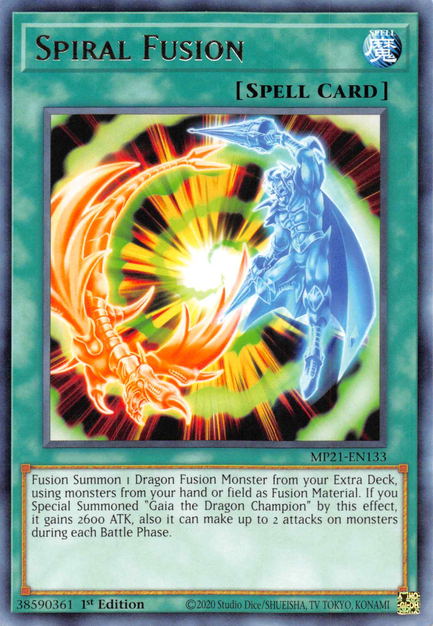 Spiral Fusion [MP21-EN133] Rare | Game Master's Emporium (The New GME)