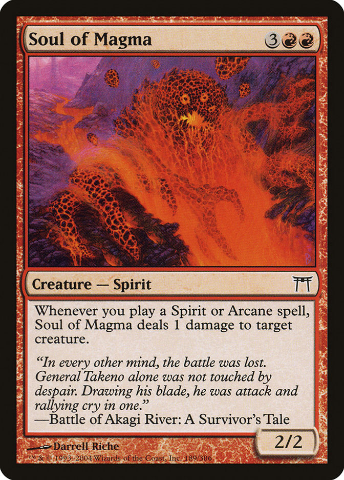 Soul of Magma [Champions of Kamigawa] | Game Master's Emporium (The New GME)