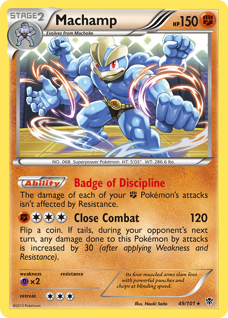 Machamp (49/101) [Black & White: Plasma Blast] | Game Master's Emporium (The New GME)