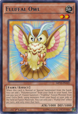 Fluffal Owl [MP15-EN141] Rare | Game Master's Emporium (The New GME)