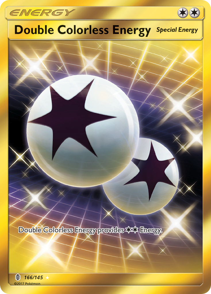 Double Colorless Energy (166/145) [Sun & Moon: Guardians Rising] | Game Master's Emporium (The New GME)