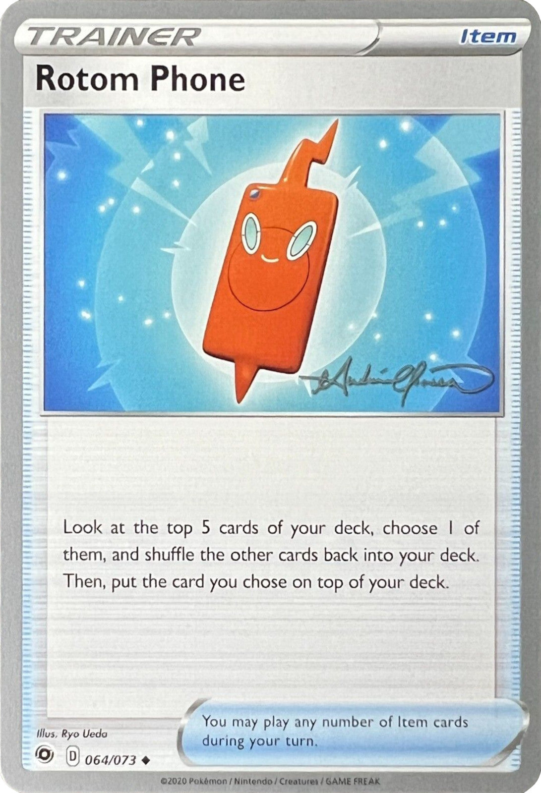 Rotom Phone (064/073) (The Shape of Mew - Andre Chiasson) [World Championships 2022] | Game Master's Emporium (The New GME)