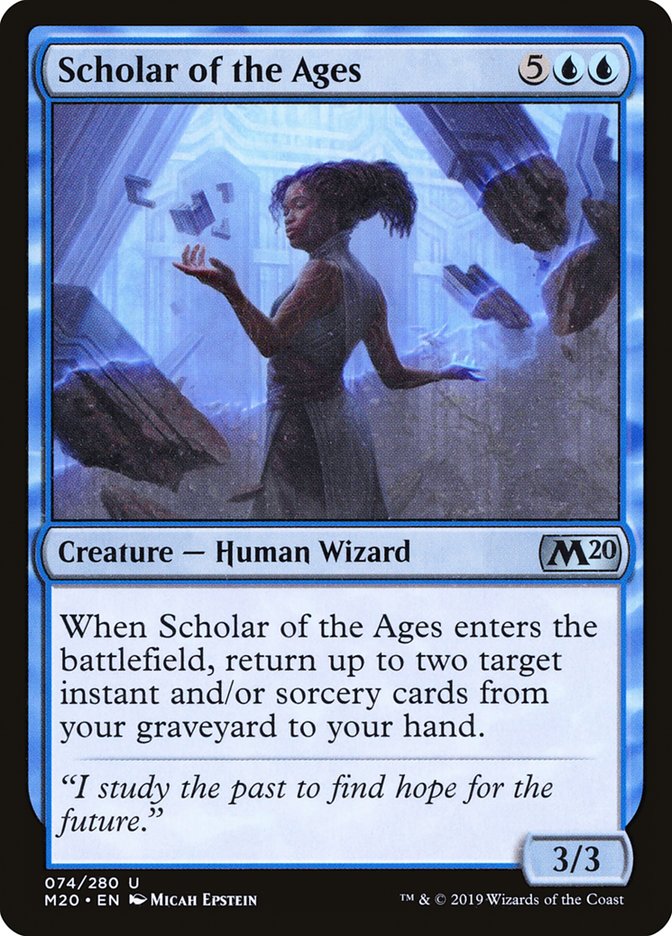 Scholar of the Ages [Core Set 2020] | Game Master's Emporium (The New GME)