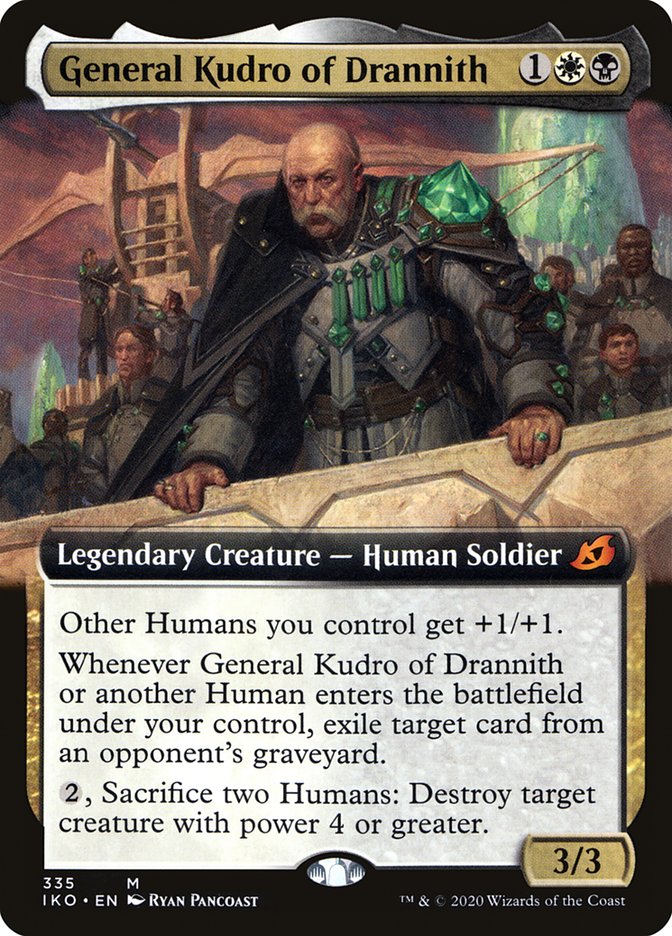 General Kudro of Drannith (Extended Art) [Ikoria: Lair of Behemoths] | Game Master's Emporium (The New GME)