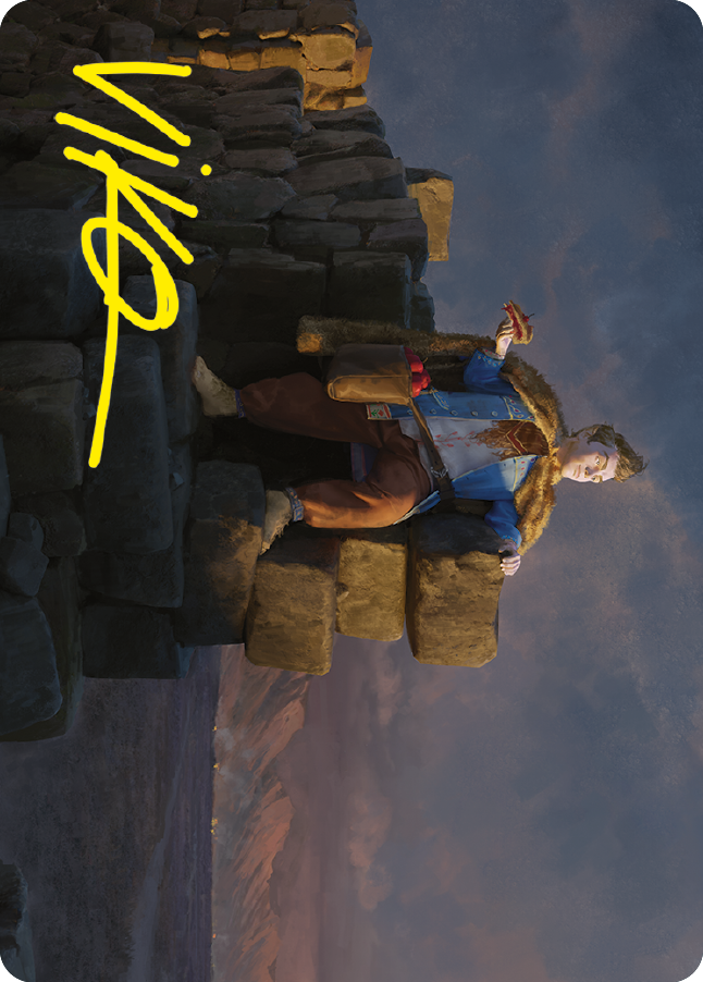 Pippin, Warden of Isengard Art Card (Gold-Stamped Signature) [The Lord of the Rings: Tales of Middle-earth Art Series] | Game Master's Emporium (The New GME)