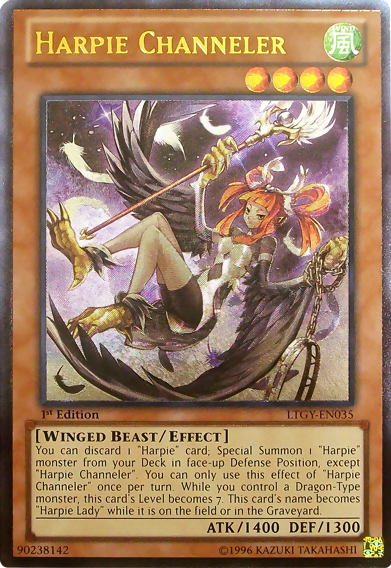 Harpie Channeler [LTGY-EN035] Ultimate Rare | Game Master's Emporium (The New GME)