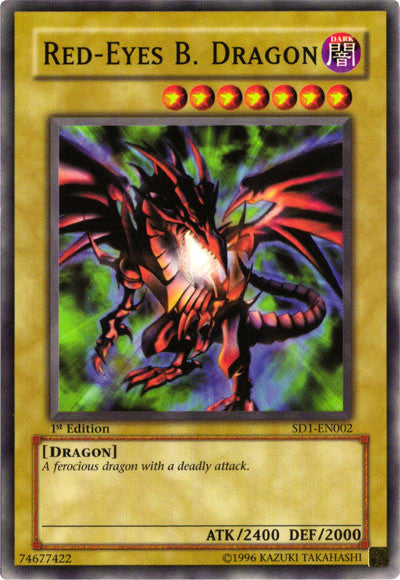 Red-Eyes B. Dragon [SD1-EN002] Common | Game Master's Emporium (The New GME)