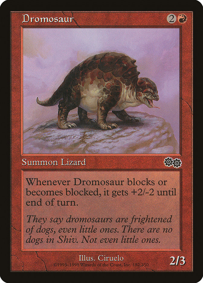 Dromosaur [Urza's Saga] | Game Master's Emporium (The New GME)