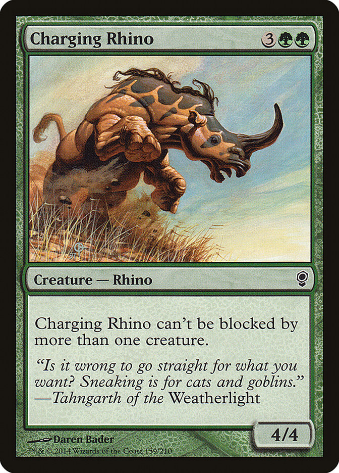 Charging Rhino [Conspiracy] | Game Master's Emporium (The New GME)