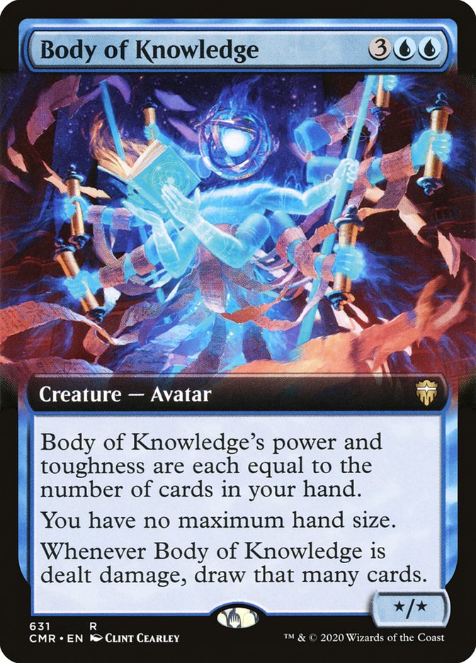 Body of Knowledge (Extended Art) [Commander Legends] | Game Master's Emporium (The New GME)