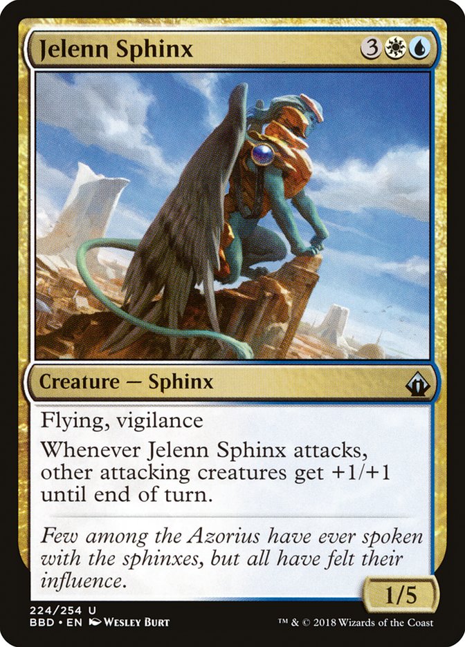 Jelenn Sphinx [Battlebond] | Game Master's Emporium (The New GME)