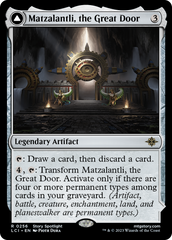 Matzalantli, the Great Door // The Core [The Lost Caverns of Ixalan] | Game Master's Emporium (The New GME)