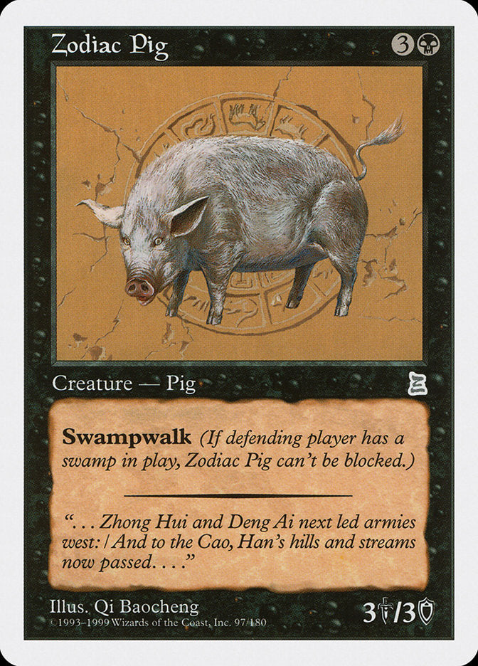 Zodiac Pig [Portal Three Kingdoms] | Game Master's Emporium (The New GME)