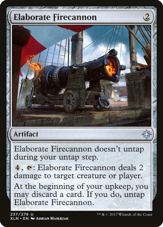 Elaborate Firecannon [Ixalan] | Game Master's Emporium (The New GME)