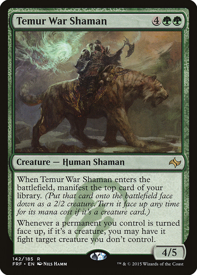 Temur War Shaman [Fate Reforged] | Game Master's Emporium (The New GME)