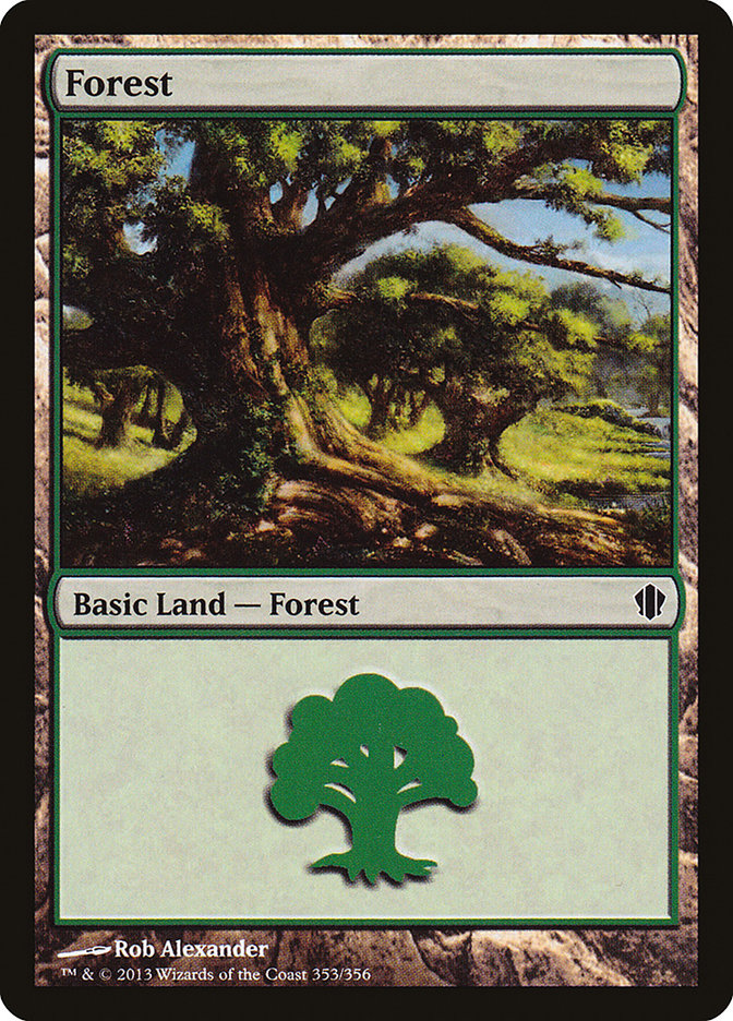 Forest (353) [Commander 2013] | Game Master's Emporium (The New GME)