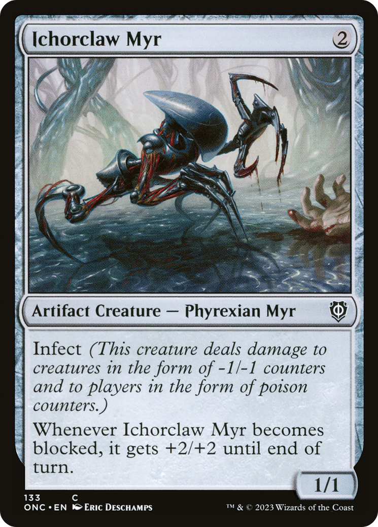 Ichorclaw Myr [Phyrexia: All Will Be One Commander] | Game Master's Emporium (The New GME)