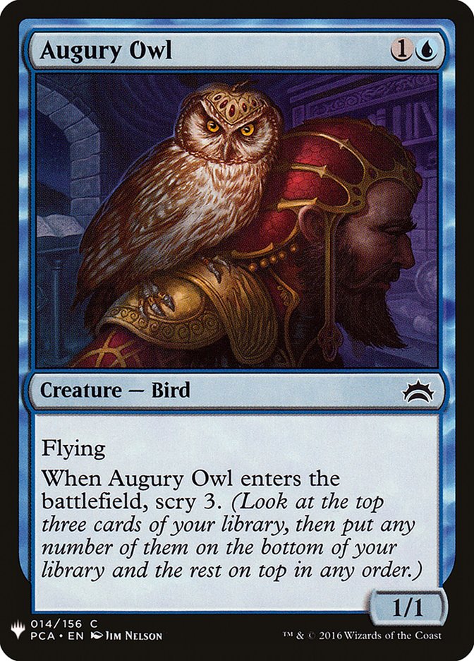 Augury Owl [Mystery Booster] | Game Master's Emporium (The New GME)