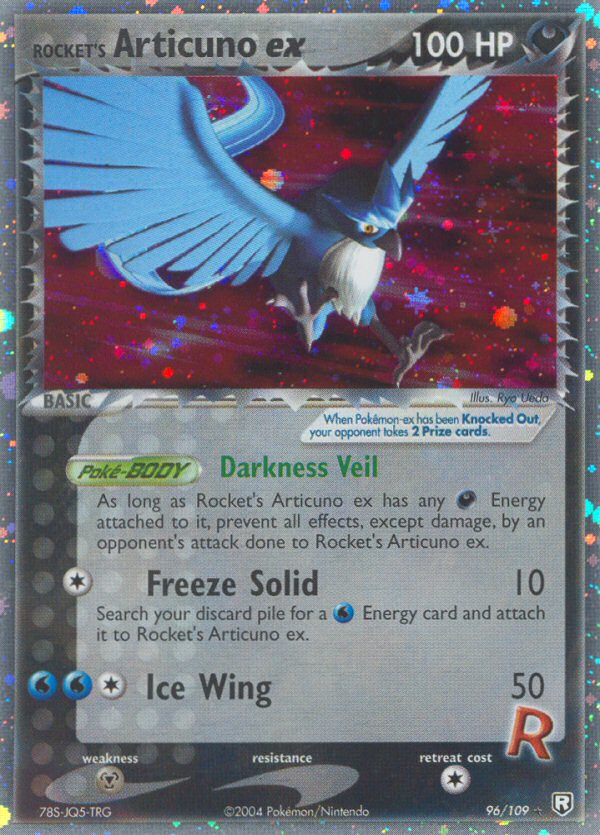 Rocket's Articuno ex (96/109) [EX: Team Rocket Returns] | Game Master's Emporium (The New GME)