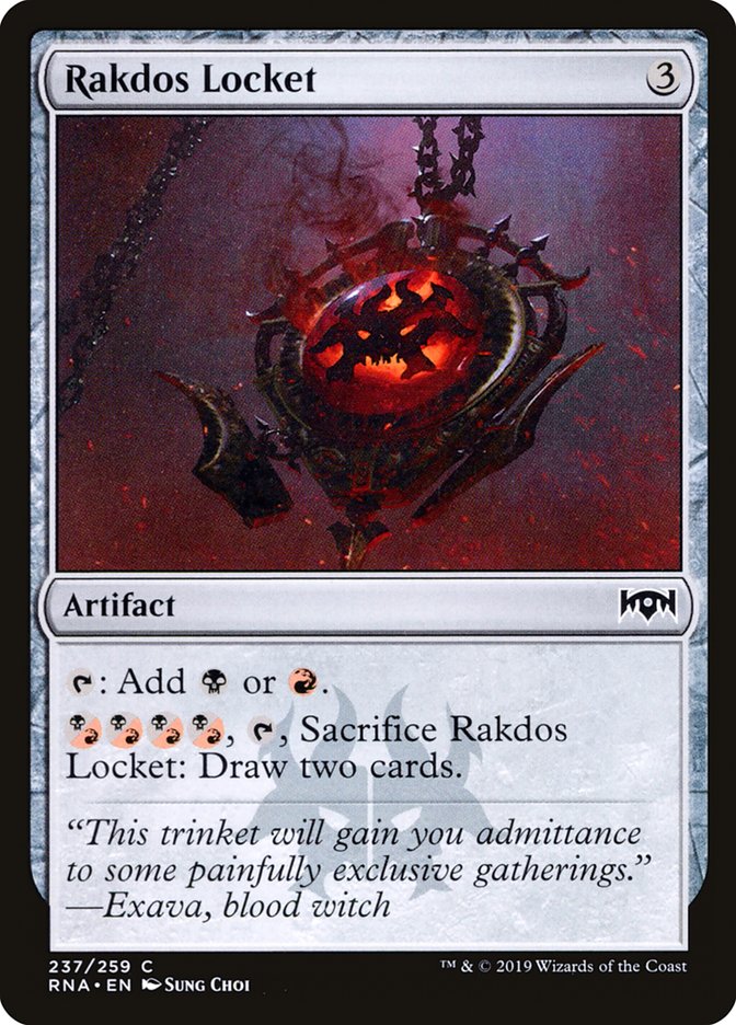 Rakdos Locket [Ravnica Allegiance] | Game Master's Emporium (The New GME)