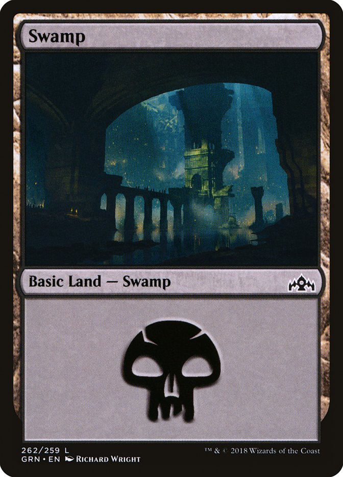 Swamp (262) [Guilds of Ravnica] | Game Master's Emporium (The New GME)