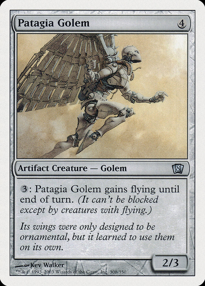 Patagia Golem [Eighth Edition] | Game Master's Emporium (The New GME)