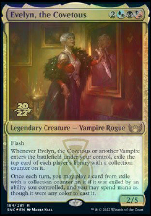 Evelyn, the Covetous [Streets of New Capenna Prerelease Promos] | Game Master's Emporium (The New GME)