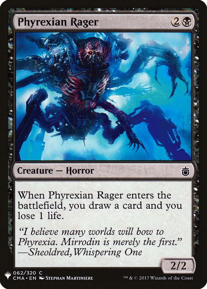 Phyrexian Rager [Mystery Booster] | Game Master's Emporium (The New GME)