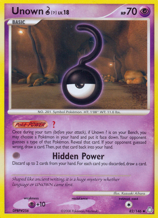 Unown ? (82/146) [Diamond & Pearl: Legends Awakened] | Game Master's Emporium (The New GME)