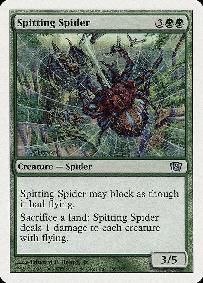 Spitting Spider [Eighth Edition] | Game Master's Emporium (The New GME)