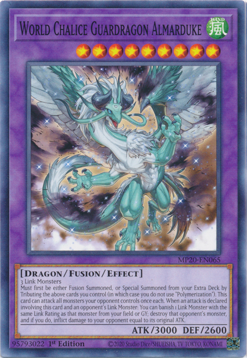 World Chalice Guardragon Almarduke [MP20-EN065] Common | Game Master's Emporium (The New GME)