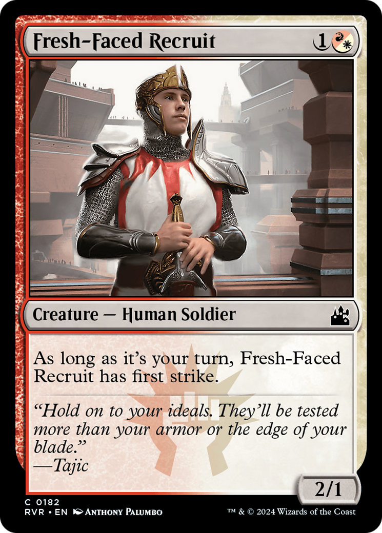 Fresh-Faced Recruit [Ravnica Remastered] | Game Master's Emporium (The New GME)