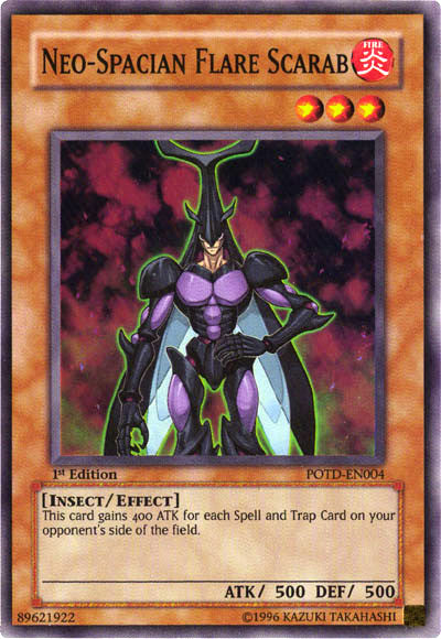 Neo-Spacian Flare Scarab [POTD-EN004] Super Rare | Game Master's Emporium (The New GME)
