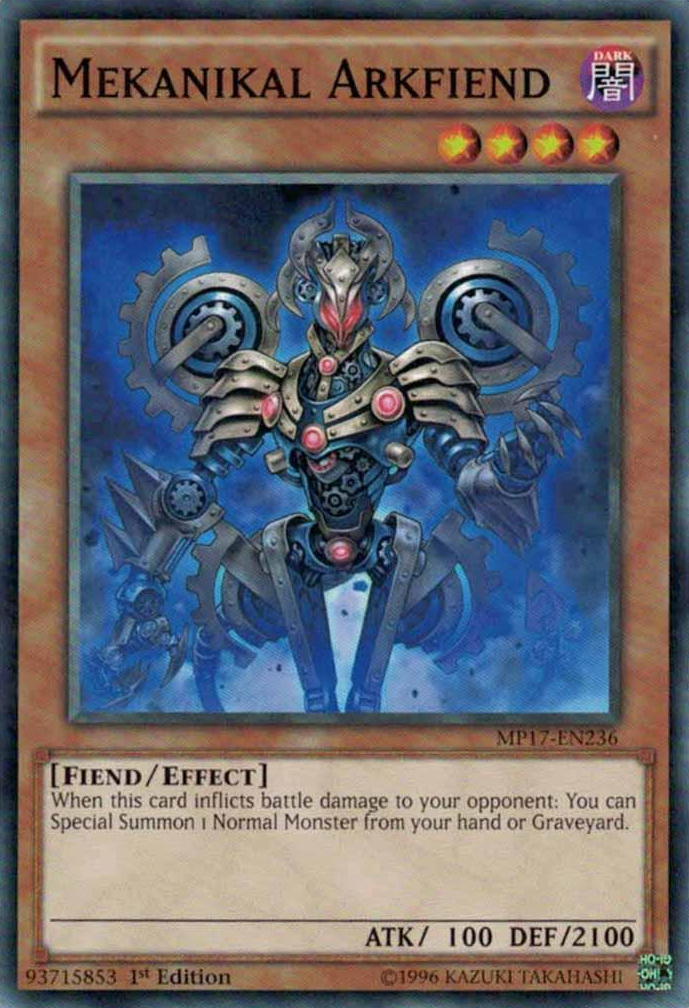 Mekanikal Arkfiend [MP17-EN236] Common | Game Master's Emporium (The New GME)