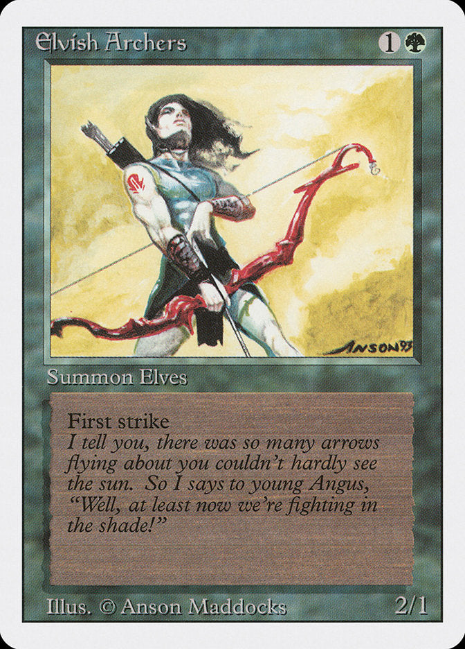 Elvish Archers [Revised Edition] | Game Master's Emporium (The New GME)