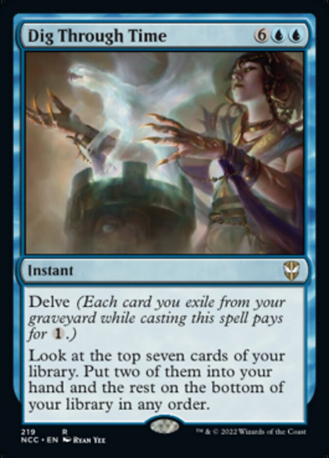 Dig Through Time [Streets of New Capenna Commander] | Game Master's Emporium (The New GME)