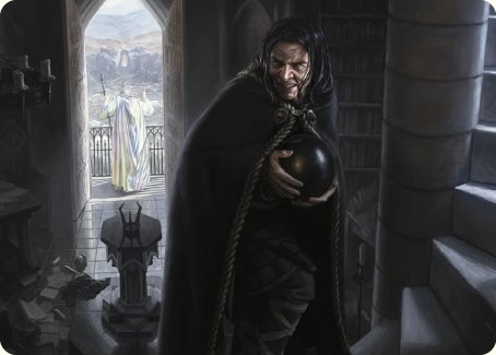 Grima, Saruman's Footman Art Card [The Lord of the Rings: Tales of Middle-earth Art Series] | Game Master's Emporium (The New GME)