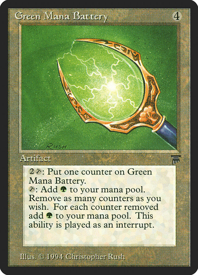 Green Mana Battery [Legends] | Game Master's Emporium (The New GME)