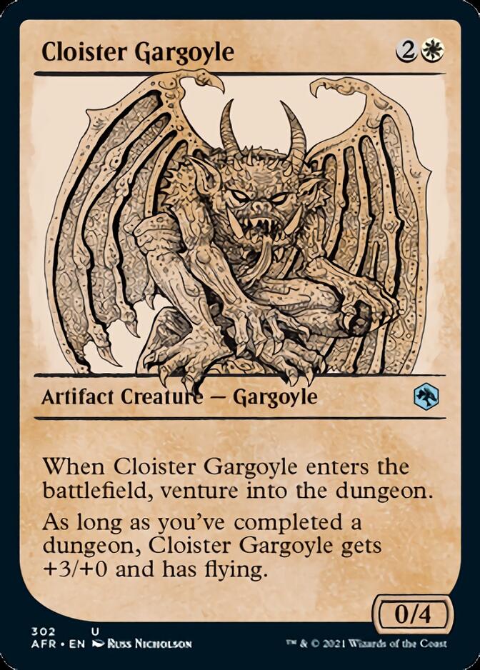 Cloister Gargoyle (Showcase) [Dungeons & Dragons: Adventures in the Forgotten Realms] | Game Master's Emporium (The New GME)