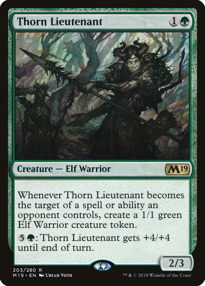 Thorn Lieutenant [Core Set 2019] | Game Master's Emporium (The New GME)
