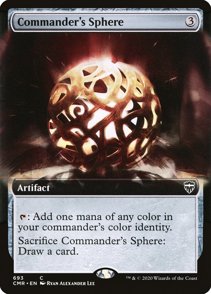 Commander's Sphere (Extended Art) [Commander Legends] | Game Master's Emporium (The New GME)