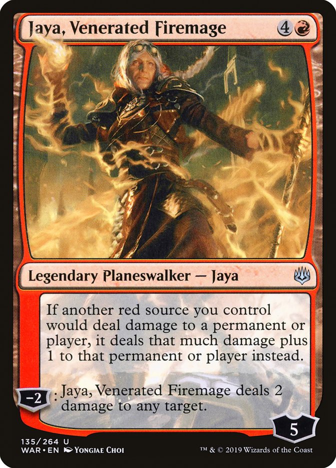Jaya, Venerated Firemage [War of the Spark] | Game Master's Emporium (The New GME)